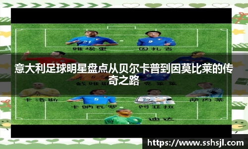 意大利足球明星盘点从贝尔卡普到因莫比莱的传奇之路