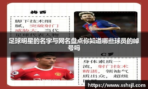 足球明星的名字与网名盘点你知道哪些球员的绰号吗